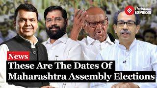 Maharashtra Election 2024 Date: Maharashtra To Vote On….| Election Commission of India