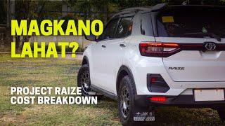 HOW MUCH DID WE SPEND? Toyota Raize Modifications Price Breakdown!