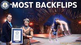 Most Backflips in 30 Seconds - Guinness World Records