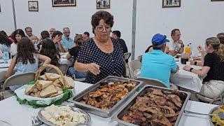 Jantar de amigos do Sr  Batista Vieira em Rosais 2024 Ilha São Jorge