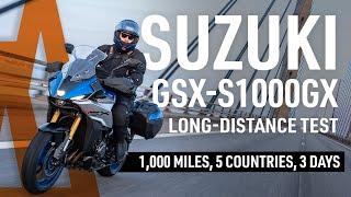 Suzuki GSX-S1000GX long-distance review: UK to Sweden on a sports tourer