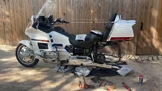 World’s most dangerous Goldwing motorcycle tire!