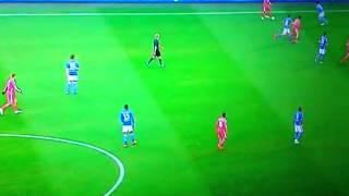 Ronaldo get faul by Kevin prince boateng