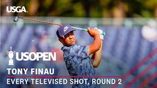 2024 U.S. Open Highlights: Tony Finau, Round 2 | Every Televised Shot