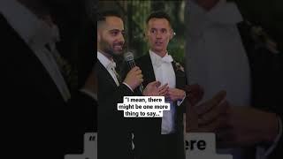 Most Epic Wedding Speech Ever Given #shorts