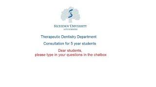 Consultation for 5 year students