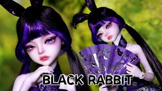 Black Rabbit소울돌 구체관절인형 피비를 흑토끼 소녀로 꾸며봤어요  /딩가의 회전목마 (DINGA)