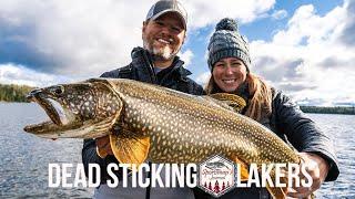 POUNDING Lake Trout Vertical Jigging