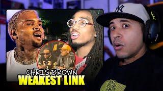 HE COOKED HIM!! | Chris Brown - Weakest Link (Quavo Diss) Reaction