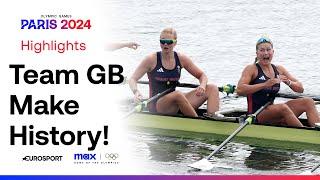 EPIC TEAM GB WIN  | Women's Quadruple Sculls | Paris Olympics 2024 #Paris2024