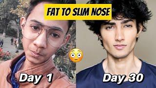 How To Lose Nose Fat - Get Slim Nose | Nose Reshaping Excercise