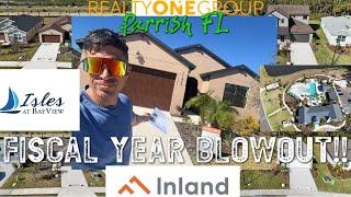 INLAND HOMES Final Inventory! Isles at Bayview Year End Blowout Deals. Last Chance! Almost Sold Out!