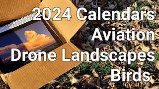 Manns Woodland Perspective 2024 Calendars - Birds/Dronescapes/Aviation