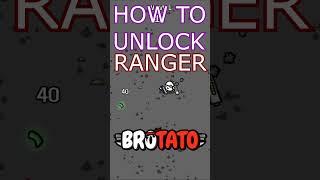 How to unlock RANGER in Brotato #brotato