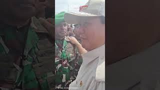 Momen Prabowo Bertemu Mantan Anak Buah di Papua