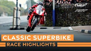 RST Classic Superbike Race Highlights | 2024 Manx Grand Prix