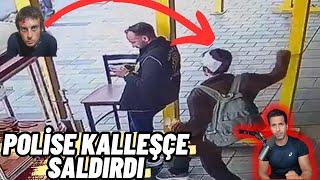 ISTANBUL - Polisi, Polis Olduğu İçin Boynundan Bıçakladı