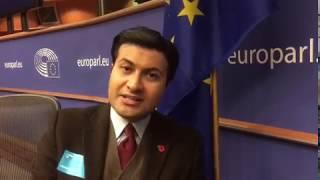 Mr. Burzine Waghmar (SOAS) comments on CPEC in EU Parliament on the sidelines of EFSAS Seminar