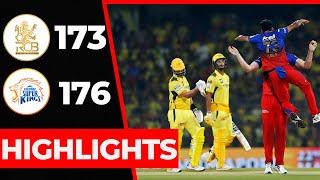 2nd Inning Highlights | Royal Challengers vs Super Kings | Tata IPL 2024 | #RCBvsCSK #IPL #highlight