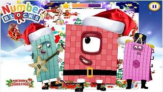 Numberblocks Christmas Dress Up Santa Claus Numberblock 100 Santa's elves Santa's reindeer 2022