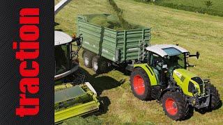 Claas Arion 470: Spitzenhengst! traction Erstkontakt