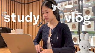 study vlog  spring is here! + report writing, days at uni, geology field trip, cute koalas