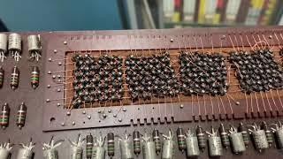 Rope Core Memory Hand Woven and Processors display VCFEast Museum
