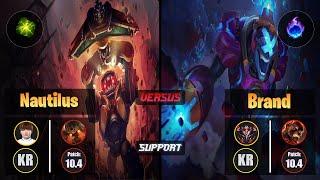 Beryl NAUTILUS (Support) [Aftershock] VS BRAND - Grandmaster KR Patch 10.4