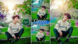 Lightroom फोटो Editing Green Backgroun // Green tone फोटो editing // Lightroom presets Green