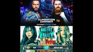 PW Hustle Zone: High Stakes, High Rewards!! Elimination Chamber And Battle In The Valley Preview