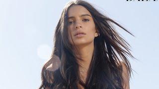 Emily Ratajkowski Gets Completely Naked -- on a Horse!