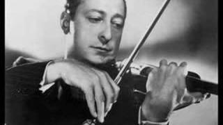 Heifetz - Vitali `Chaconne` with organ