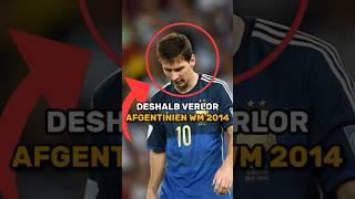 Deshalb verlor Argentinien die WM 2014 gegen Deutschland 