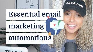 Essential email marketing automation examples creators should use to sell digital products