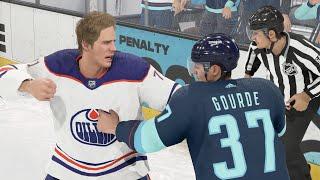 How to start a fight in NHL 24?