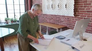 Textile artist Mary Little shows us her process