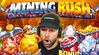 I HIT a MASSIVE DIAMOND on the *NEW* MINING RUSH!! UNEXPECTED WIN!! (Bonus Buys)