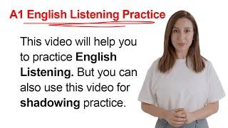 A1 English Listening Practice - Improve Your English Speaking