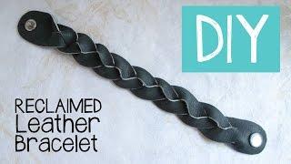 DIY Magic Mystery Braid Leather Bracelet Tutorial