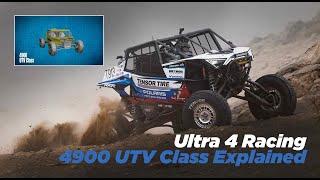 Ultra4 Racing 4900 UTV class explained