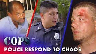 Chases, Search Warrants, and Fistfights: Police Respond to Chaos | Cops: Full Episodes