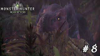 Monster Hunter World - Co-op Walkthrough - Part 8 - Time for Anjanath