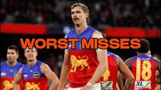 WORST AFL MISSES IN 2024