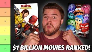 All 55 Billion Dollar Club Movies Ranked! (TIER LIST)