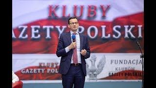 Mateusz Morawiecki podczas Zjazdu Klubów Gazety Polskiej