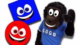  Shapes Songs + More! Kids Music & Educational Videos - Gogo Gorilla | Brain Breaks | Dance Songs