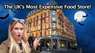 UK's Most Expensive Food Shop Is TERRIFYING! Halloween At Fortnum & Mason 