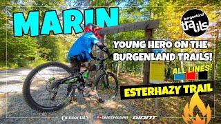 BURGENLAND TRAILS | My 10 years old son rode the Esterhazy Trail | Drago Palavra