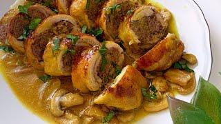 Cuisses de poulet désossées farcis/ recette Ramadan طبق رائع لشهر رمضان دجاج محشي باللحم المفروم