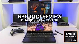  GPD Duo Hands-On Preview: Dual Displays, Powerful Ryzen 9, and Ultimate Productivity! 